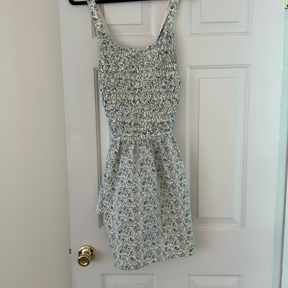Free People Petunia Fit & Flare Mini Dress